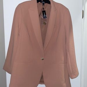 Express Light Pink Blazer, Large